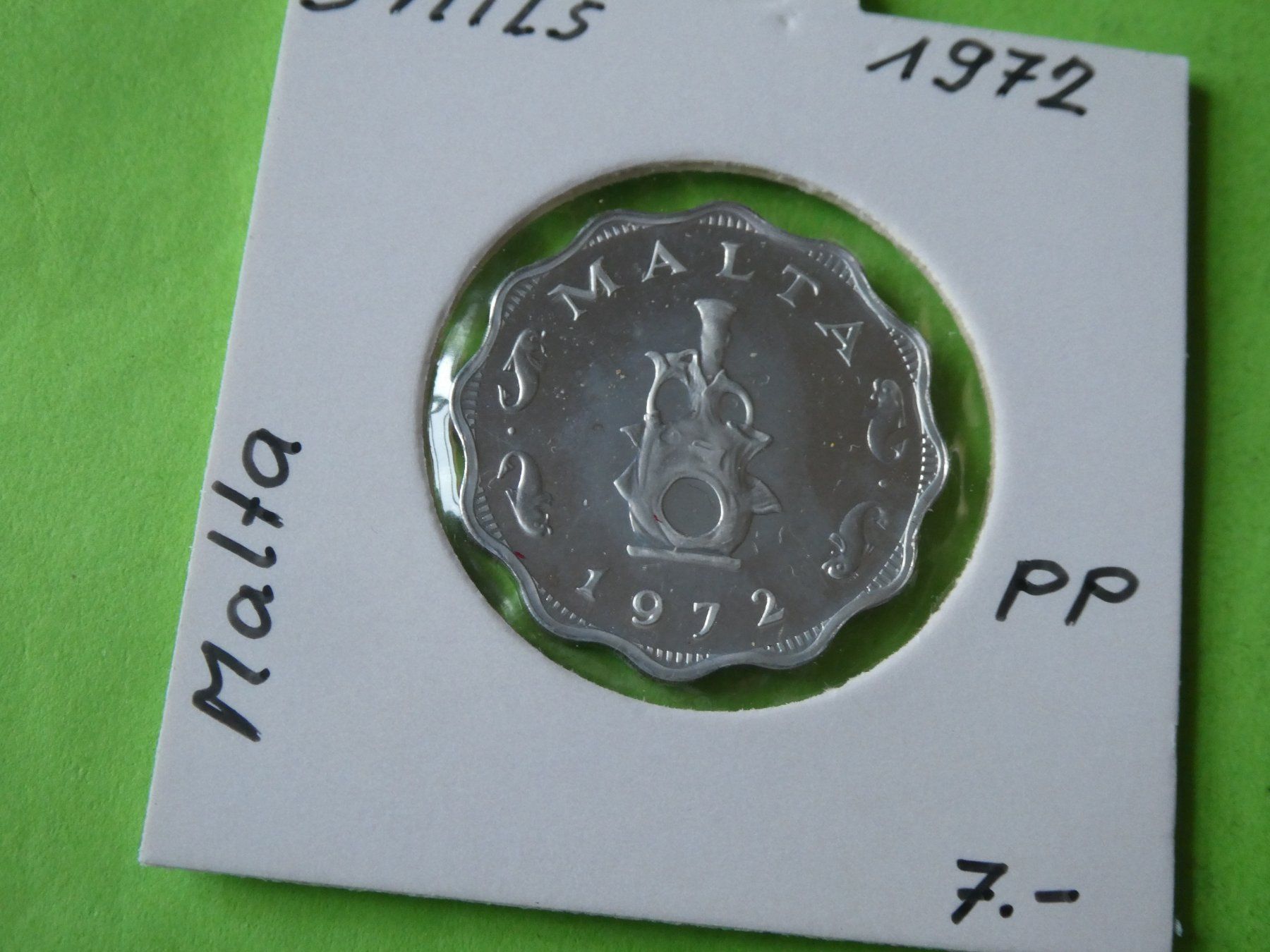 Tutti le monete: Malta 1972, 5 Mils  PP – Usato da Hinterforst venduto da Rohusri