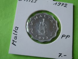 Malta 1972, 5 Mils  PP