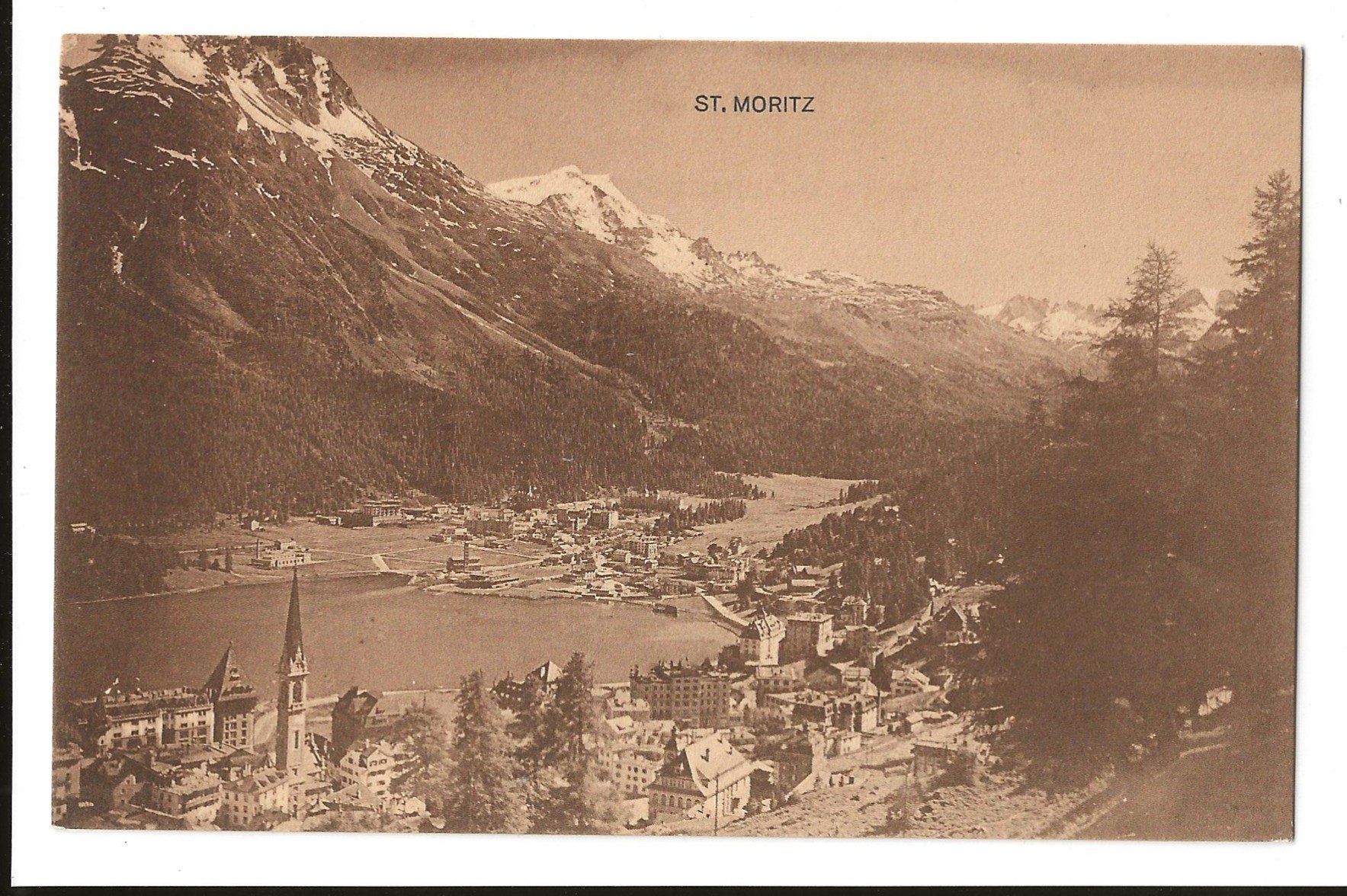 Ansichtskarten: AK ca. 1900 St. Moritz – Gebraucht aus Greifensee von 315WDO