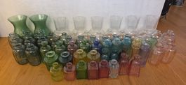 68x Vasen farbig, neuwertig
