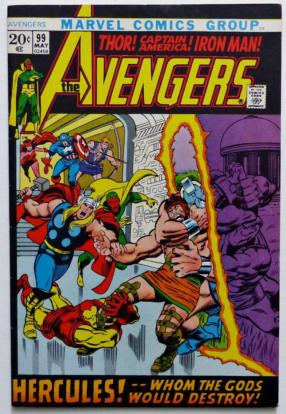Fumetti: AVENGERS #101 VS. LEONARD TIPPIT MARVEL 1972 – Usato da Lugano venduto da YouWantUS