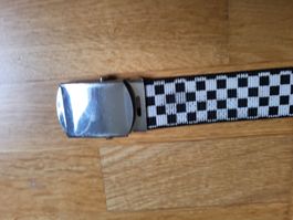 Gürtel mit Karomuster - ceinture à carreaux