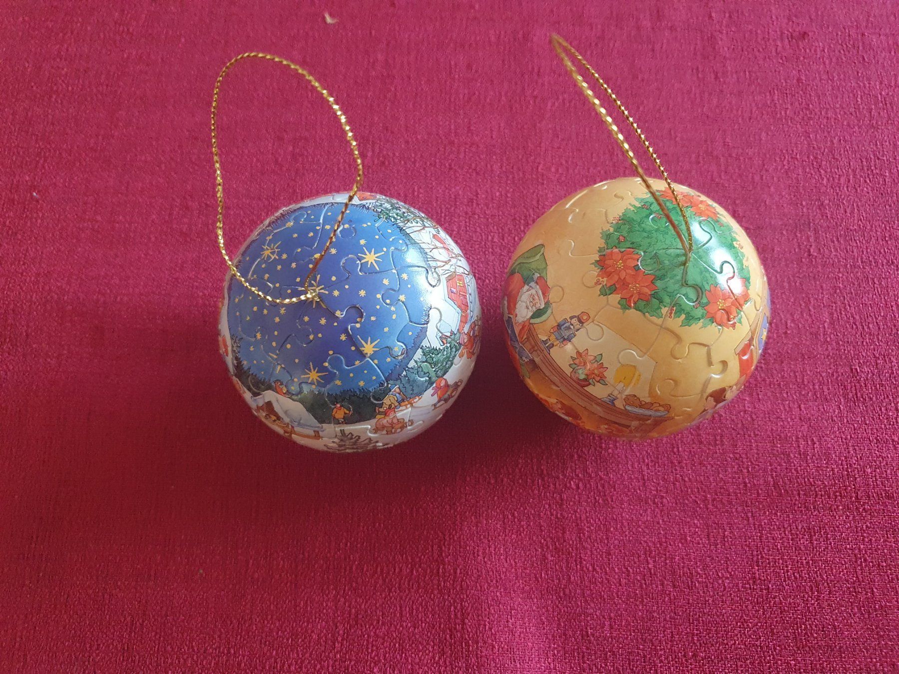 Ravensburger Puzzle: 2er-Set Ravensburger 3D Puzzleball Weihnachtskugeln | Top! – Usato da Abtwil AG venduto da MaVo.0710