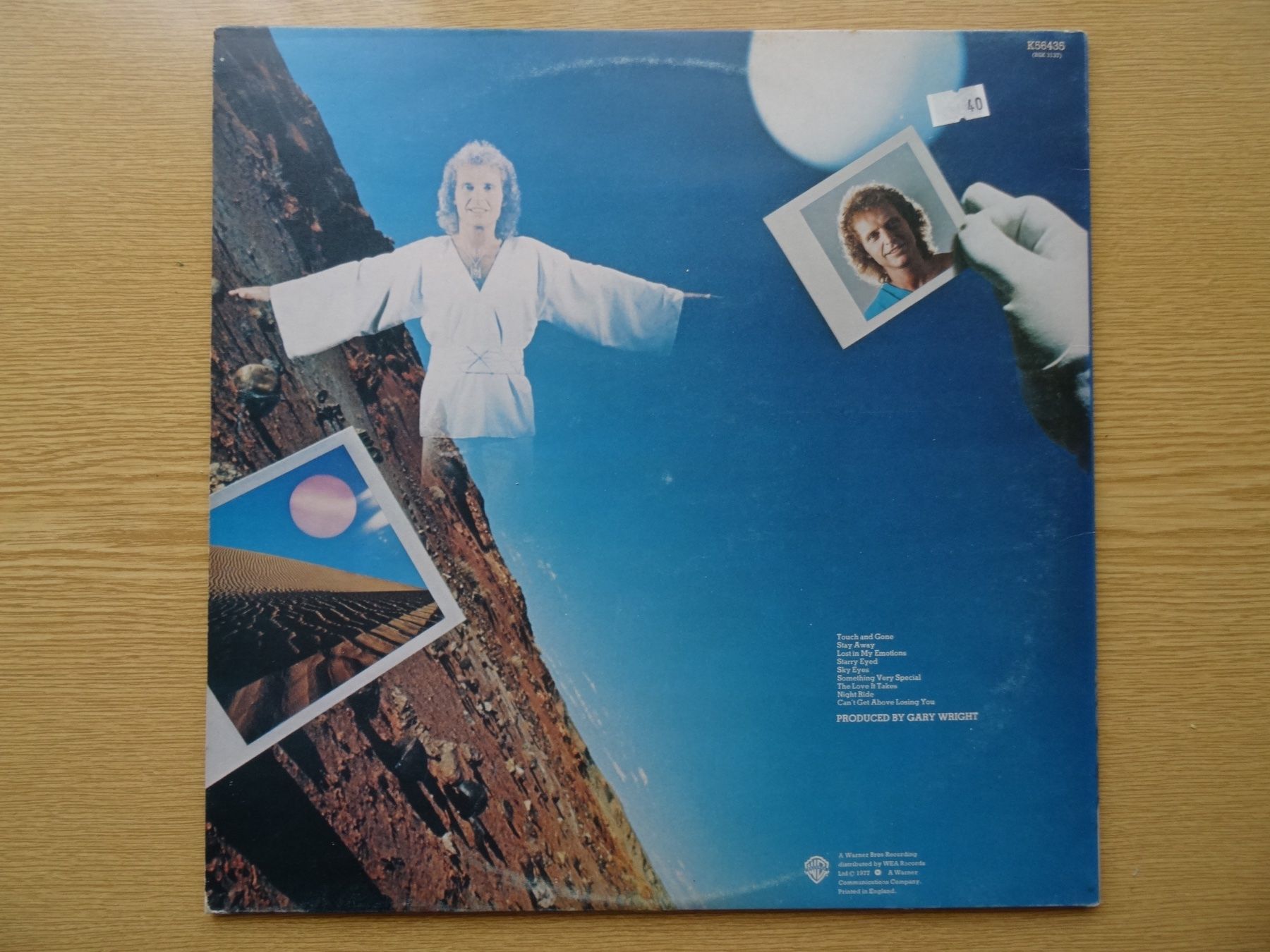 Dischi in vinile: Gary Wright: Touch and gone Vinyl LP (1977) – Usato da Zürich venduto da burdan 1