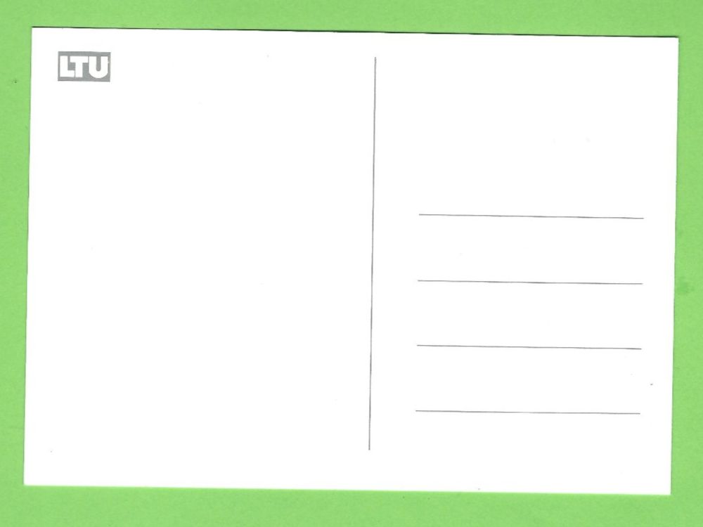Cartoline postali: LTU – Usato da Zürich venduto da t24_de 1