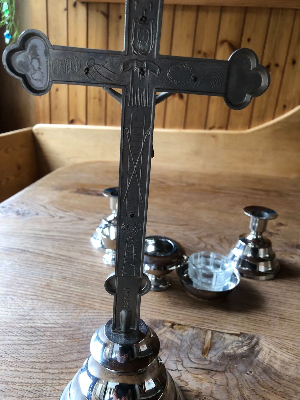 Sculture & Statue: Altar Kreuz, Messing – Usato da Walde AG venduto da Ritab2 1