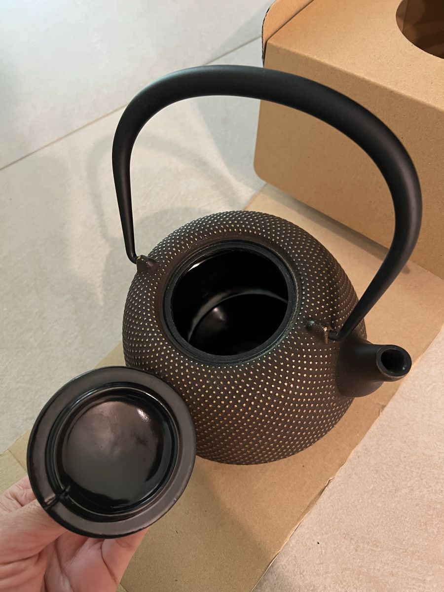 Teiere: Iwachu Cast Iron Japanese Tea Kettle, 0,8 l – Nuovo e nell'imballaggio originale da Corsier GE venduto da Karol_save_planet 4