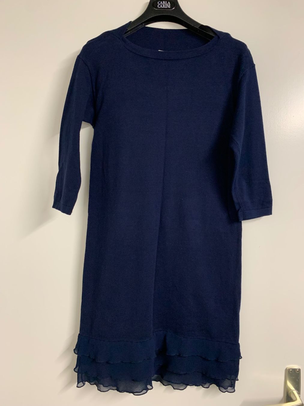 Intimissimi Kleider: Intimissimi Strick Kleid, taupe ODER blau Gr. M 36/38 – Gebraucht aus Engelburg von mamalanima