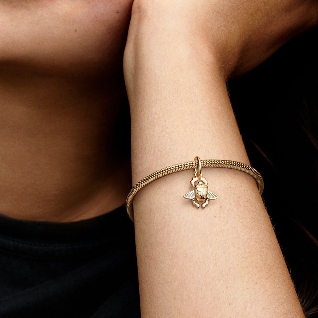 Pandora Ciondoli: Pandora Scarabäus Charm-Anhänger – Nuovo (secondo la descrizione) da Galmiz venduto da Chr7D 3