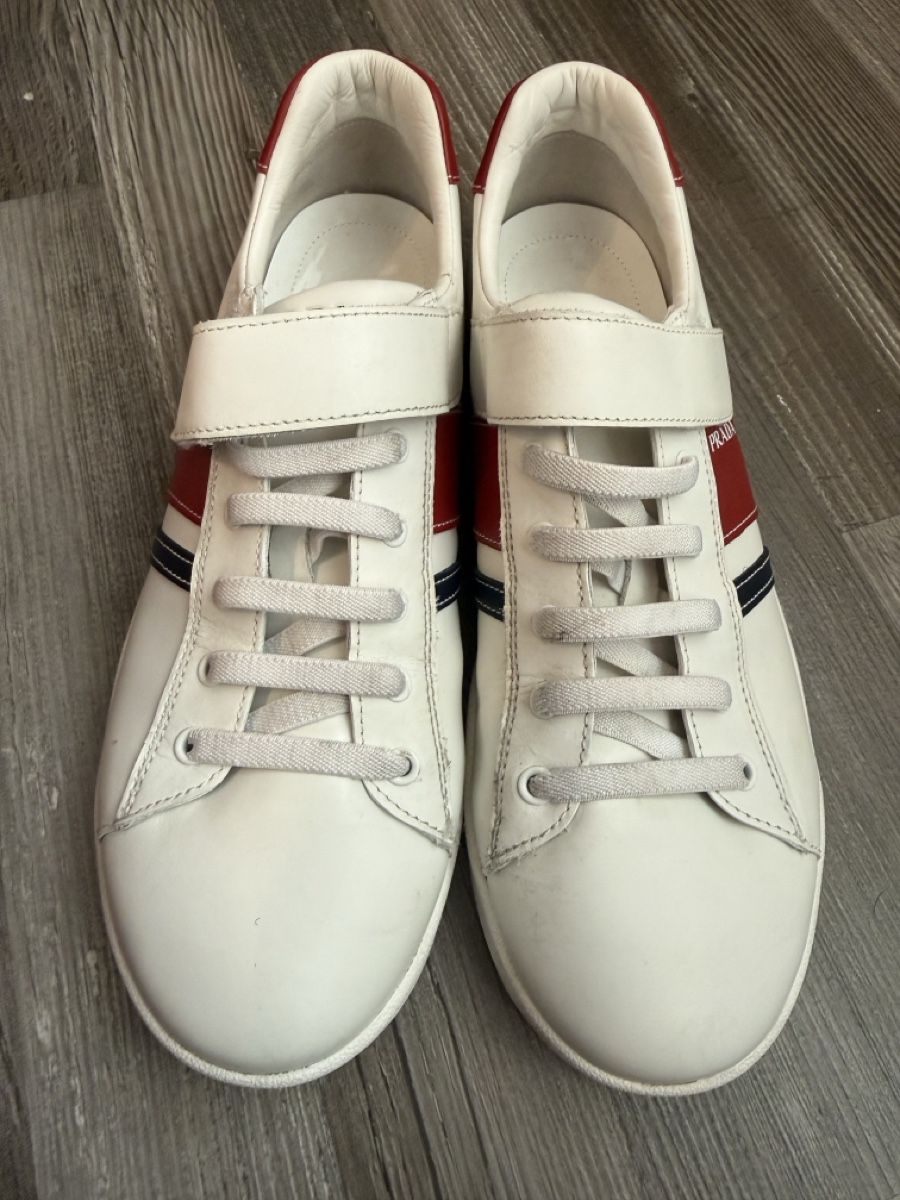 Prada Scarpe da uomo: Prada Baskets en cuir taille 38 – Usato da Monthey venduto da Joseph-29
