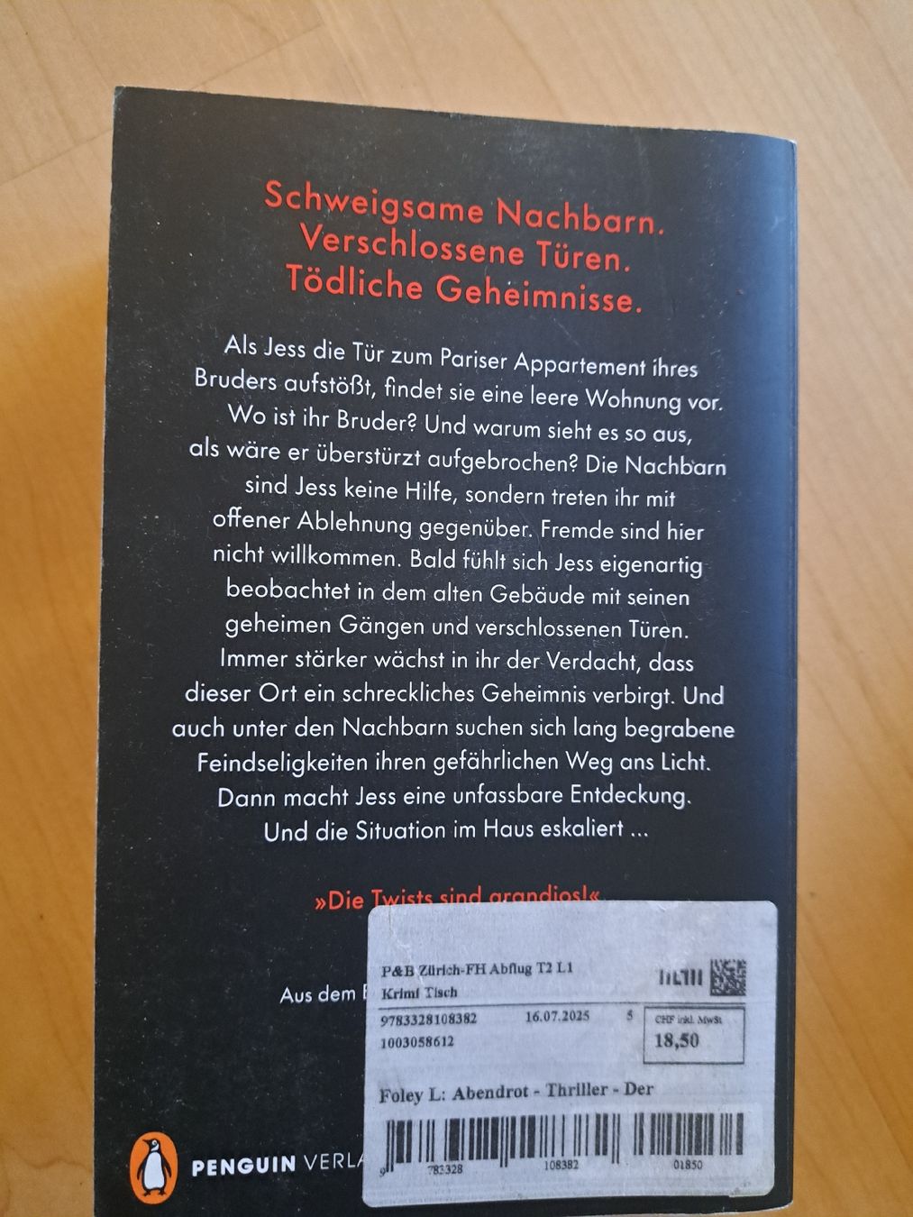 Libri: 3 Krimi/Thriller Bücher – Nuovo (secondo la descrizione) da Urdorf venduto da Yvonne008 2