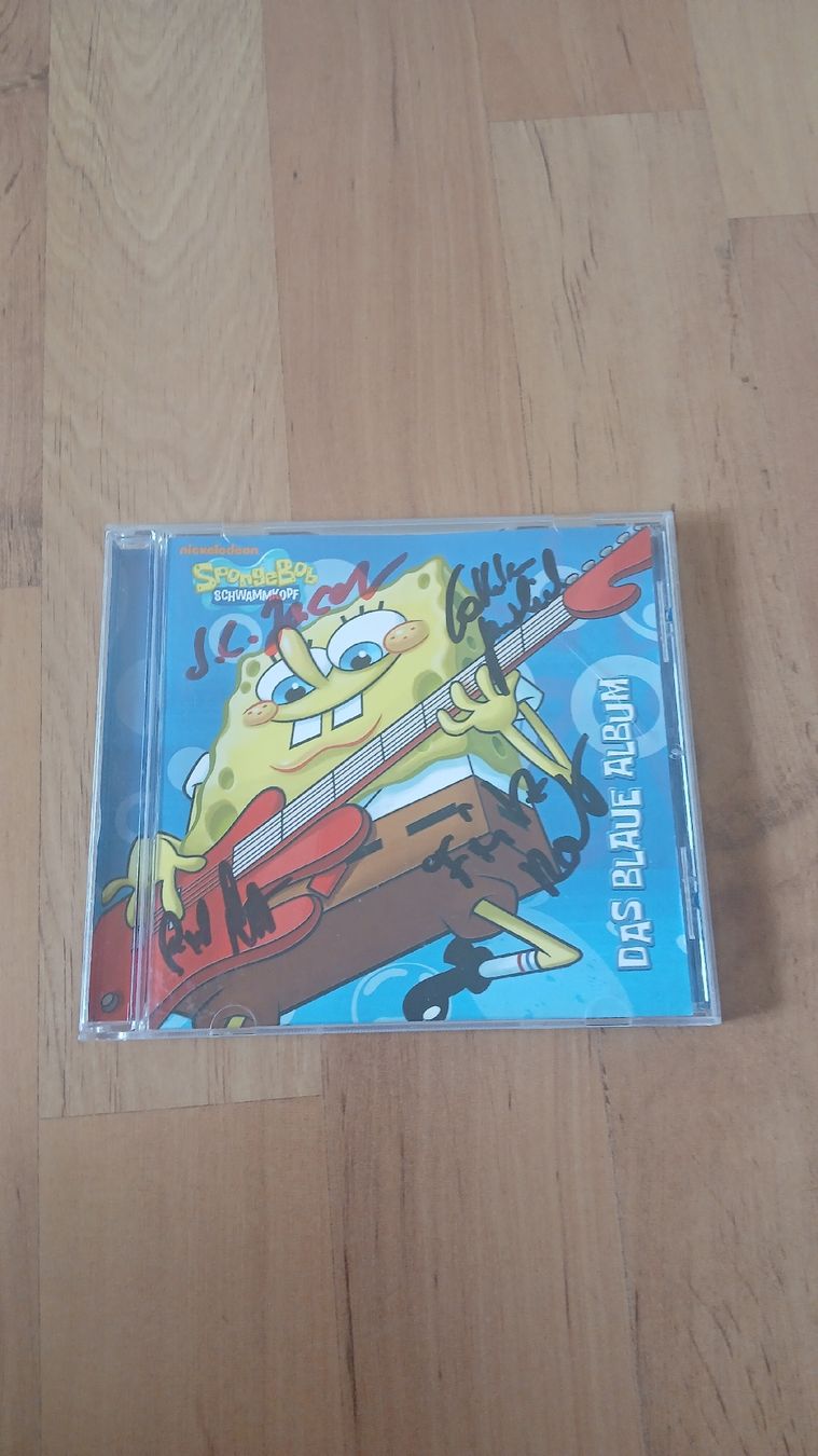 CD: Spongebob schwammkopf CD mit Unterschrieften – Usato da Rickenbach LU venduto da mai_cyk6