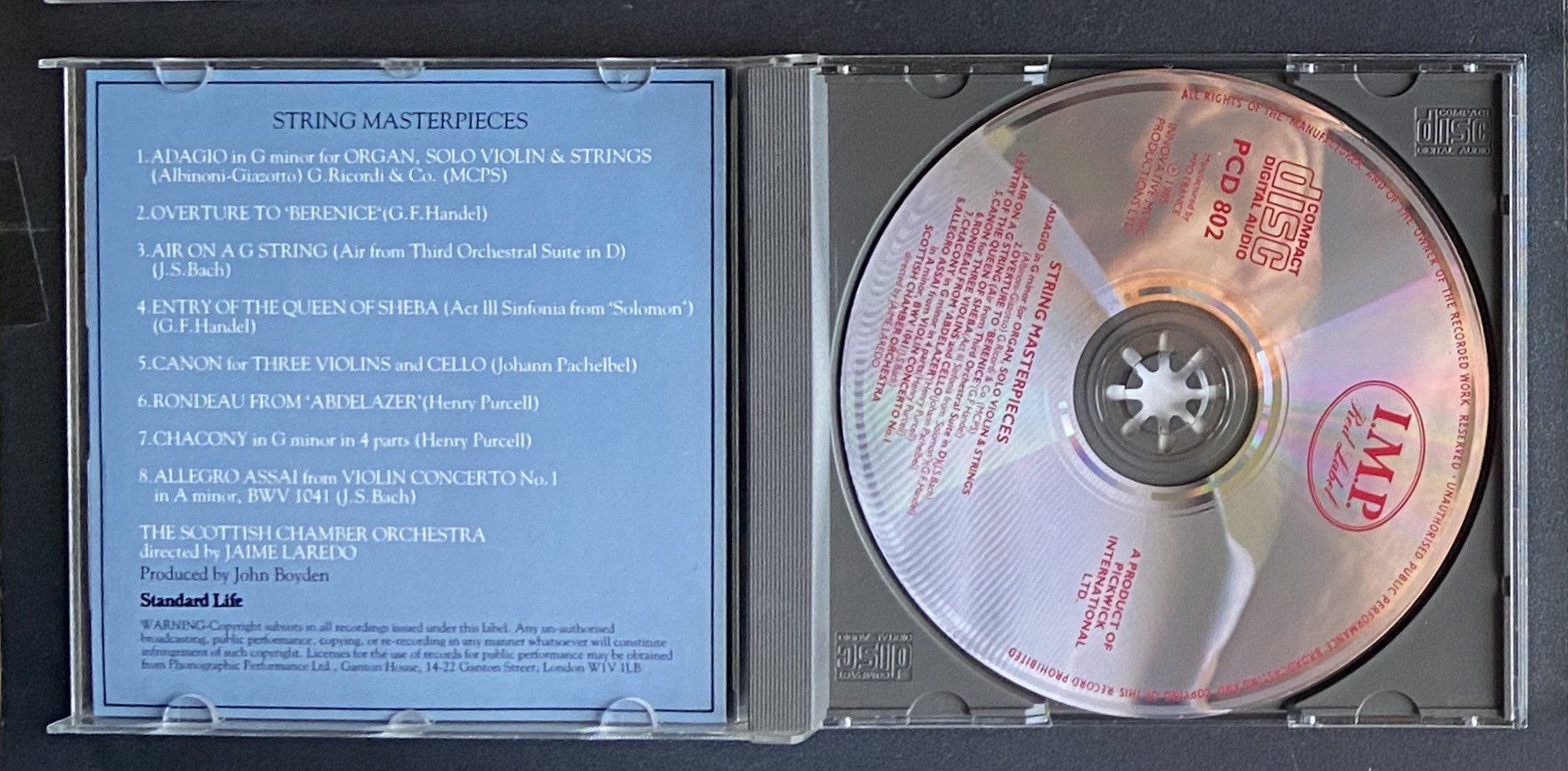 CD: Klassik CD String Masterpieces – Usato da Böckten venduto da Hansi36 1