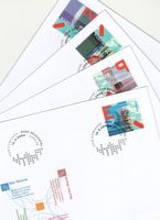 SBK 1041 - 1044 FDC einzeln