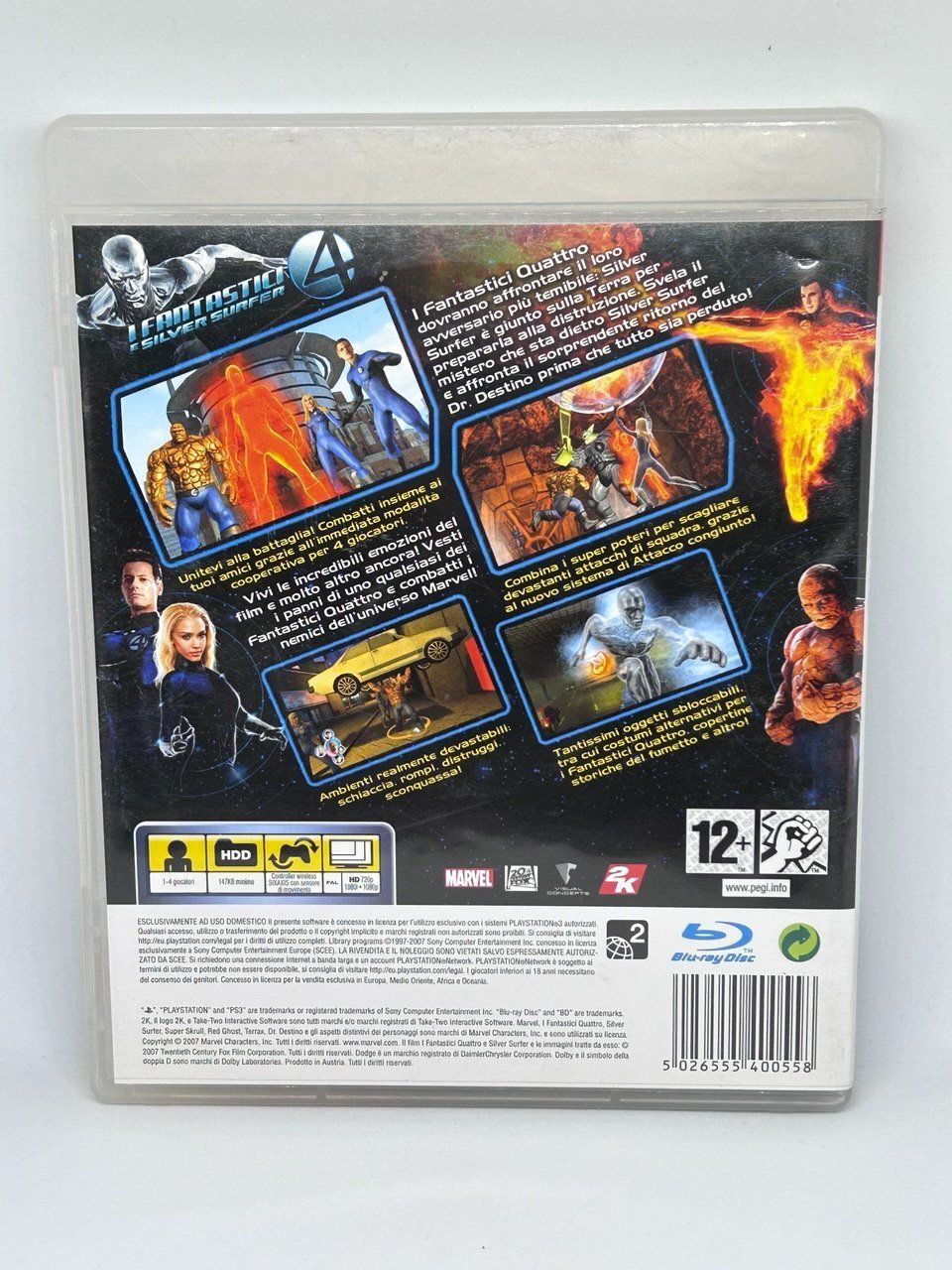 Sony Giochi: I Fantastici 4 e Silver Surfer per PlayStation 3 – Usato da Giubiasco venduto da LorisVale 1