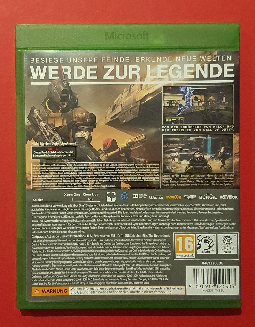 Microsoft Giochi: Microsoft Xbox One Game (XBONE) Destiny – Usato da Illnau venduto da BoFrost 2