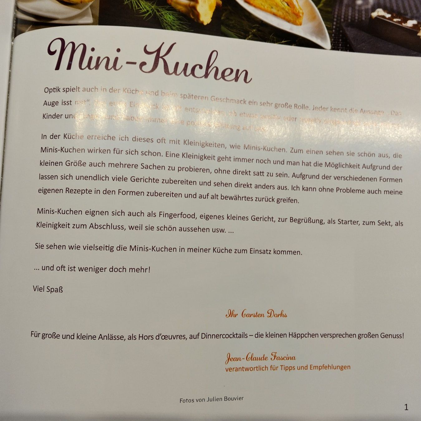 Bücher: Min- Kuchen/ Macrons – Gebraucht aus Rorschacherberg von Voegeli92 2