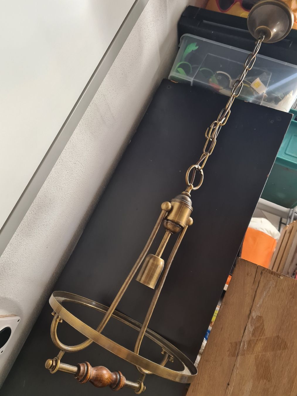 Kronleuchter & Deckenlampen: antike Messing Deckenlampe Ø 30 cm – Gebraucht aus Amriswil von used2use 4
