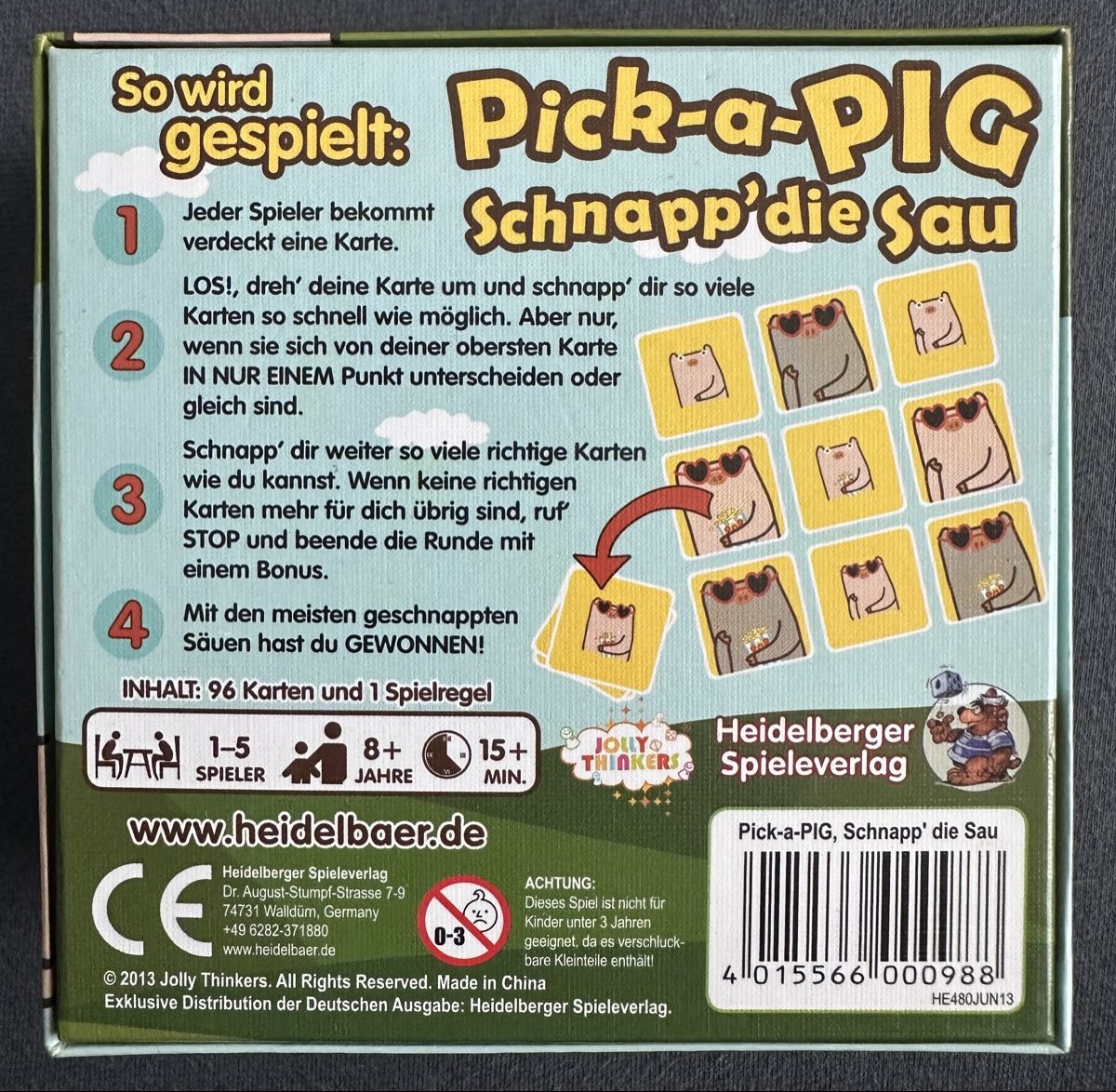 Giochi: Pick a Pic Schnapp die Sau – Usato da Weinfelden venduto da lua_28ql 1