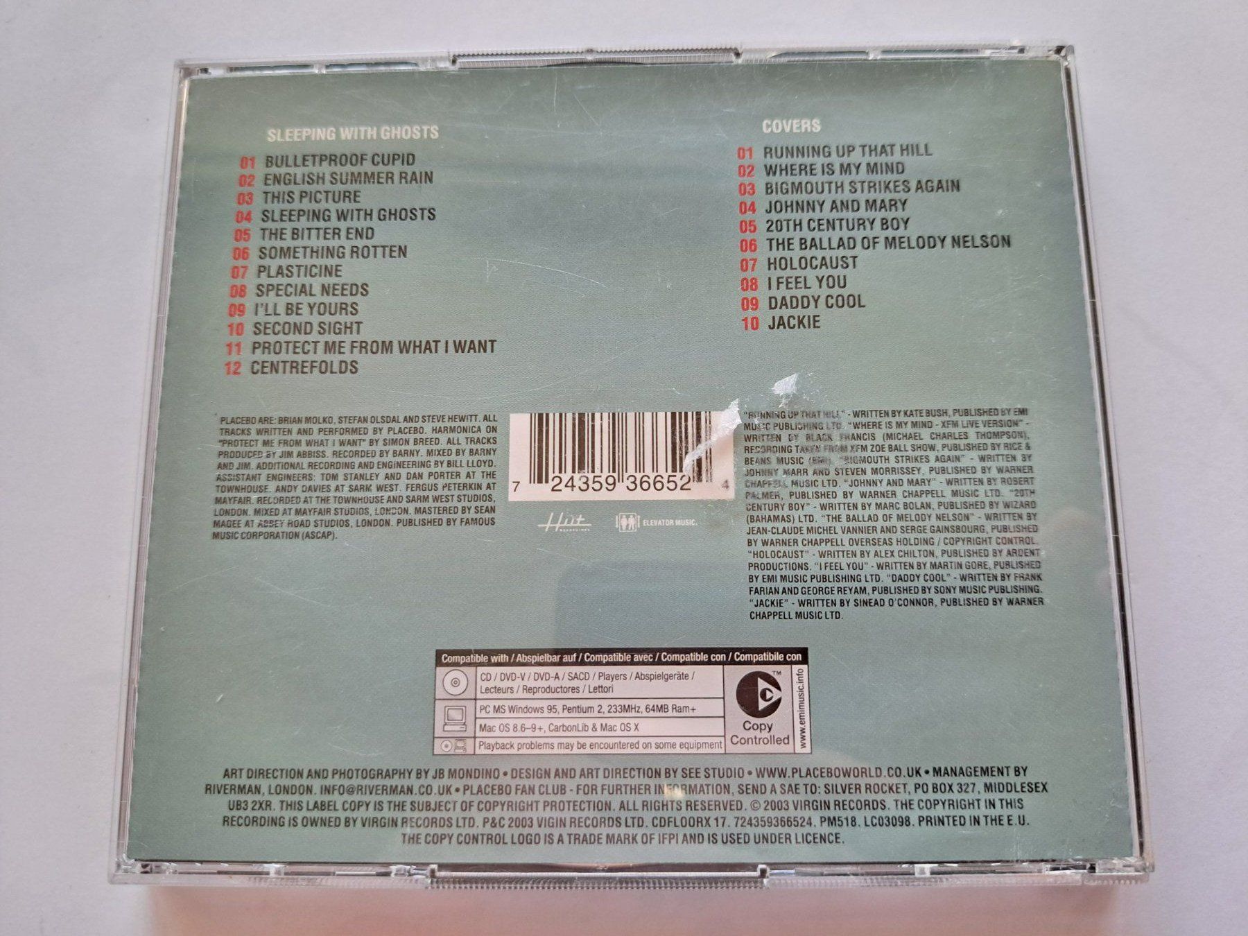 CD: Cd Placebo - Double - Sleeping with the Ghosts + Covers  – Usato da Pully venduto da bro_n52j 1