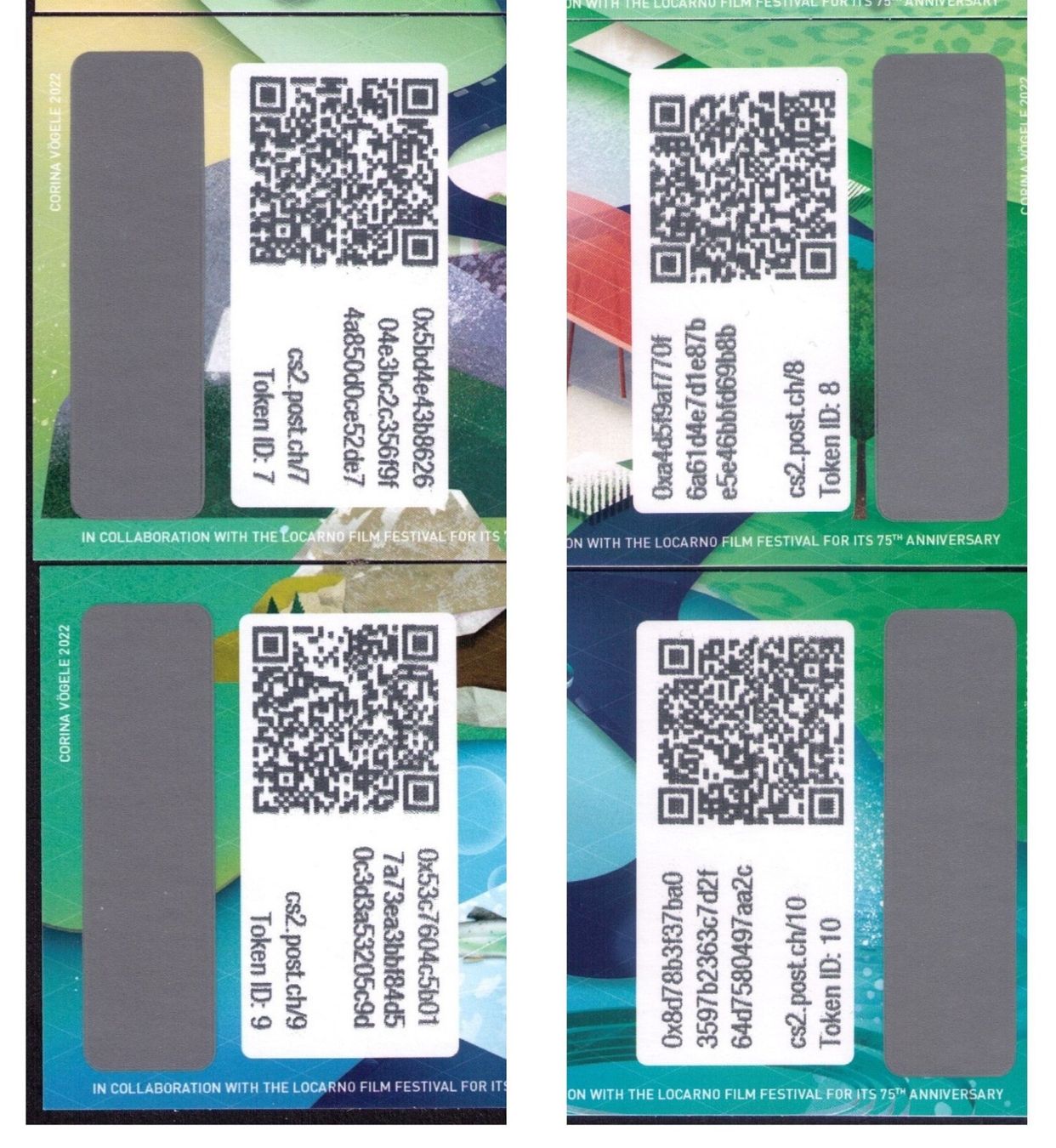 2022 Swiss CRYPTO Stamp 2.0_ID 1-10 komplett !_Alle 10 NFT ! (Neu (gemäss  Beschreibung)) in Marthalen für CHF 9.5 – mit Lieferung auf Ricardo kaufen