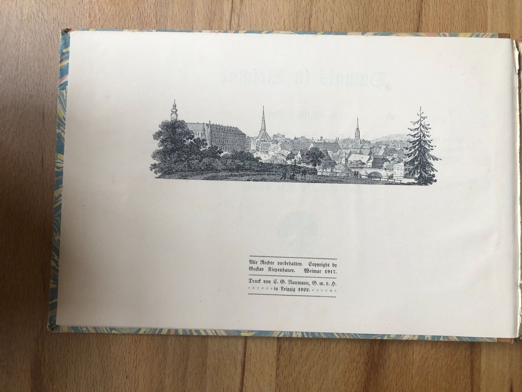 Libri: Bode: Damals in Weimar Antik von 1922 – Usato da Basel venduto da sebmac 2