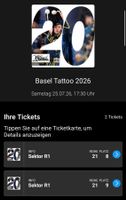 Tickets Basel Tattoo 2026 (Premium Plätze)
