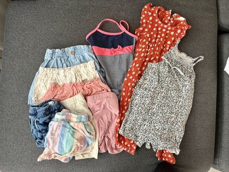 Kurze Hosen Kleiderpaket Mädchen