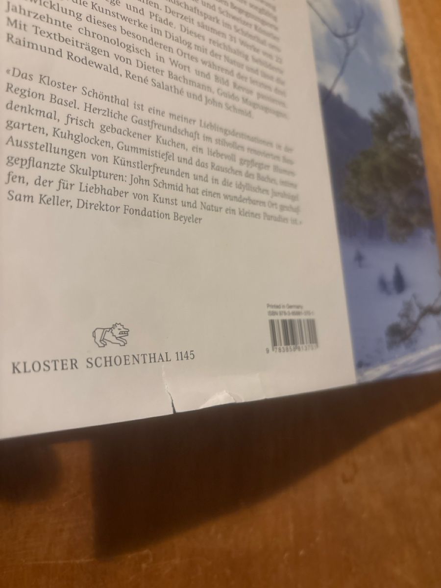 Libri: Himmel, Erde, Kunst: Kloster Schönthal – Usato da Zürich venduto da WWehrle 3