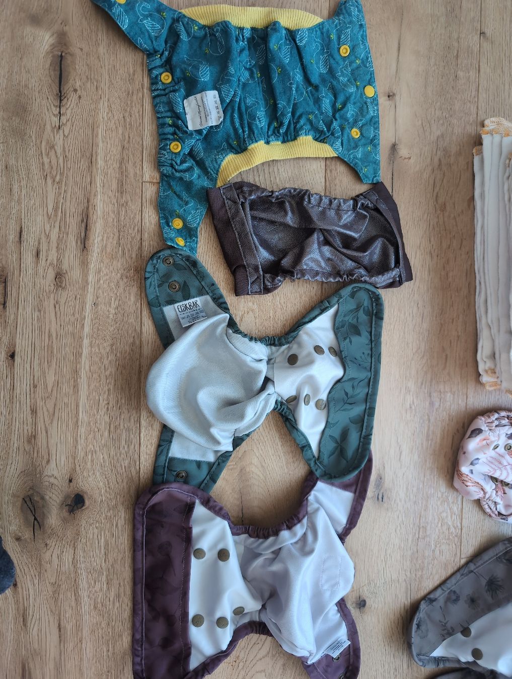 Windeleimer & Windeln: StoffWindel Set newborn Elskbar / heritage hug / avo&cado – Gebraucht aus Bern von JennisJungle 1