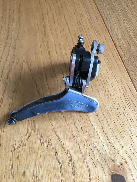 Ancien Dérailleur Avant Simplex Super Competition – Pièce Vélo Course Vintage, 28,6 Mm
