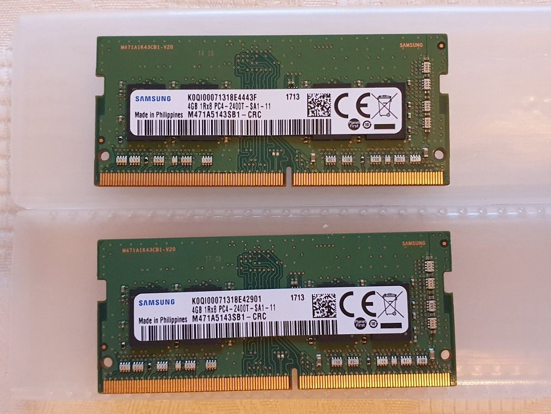 Samsung Memoria / RAM: Samsung DDR4 4GB laptop RAM – Usato da Moutier venduto da Swissobeck