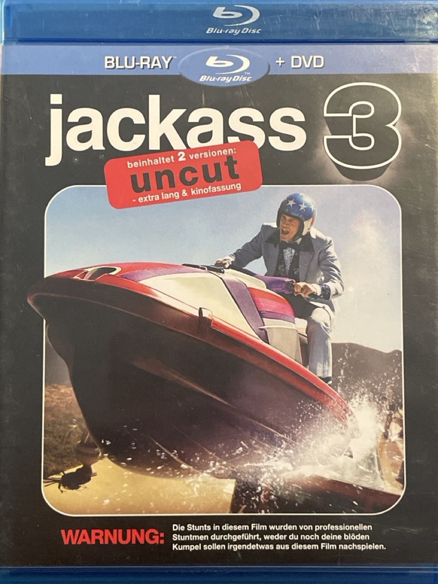 Tutti i DVDs: Jackass 3 - Uncut – Usato da Waldenburg venduto da Gonzo8