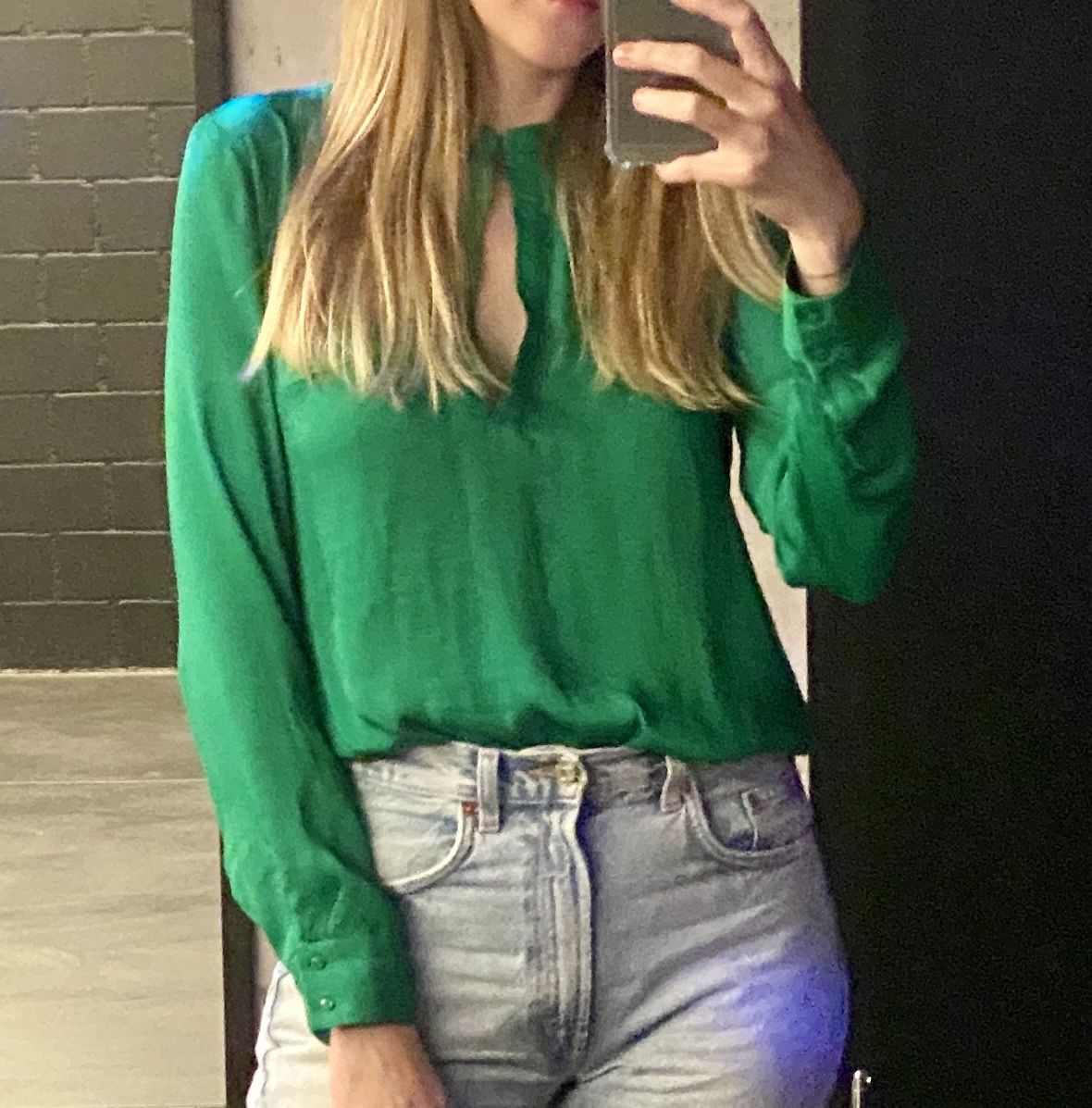 Zara Camicette: Zara Emerald Satin Blouse , size M – Usato da Zürich venduto da ana_782l