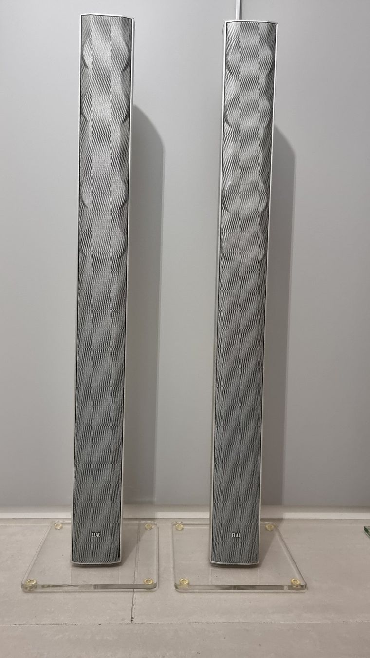 Elac Casse acustiche: ELAC Cinema Pipe Aluminium-Silber – Usato da Zürich venduto da tomm9404