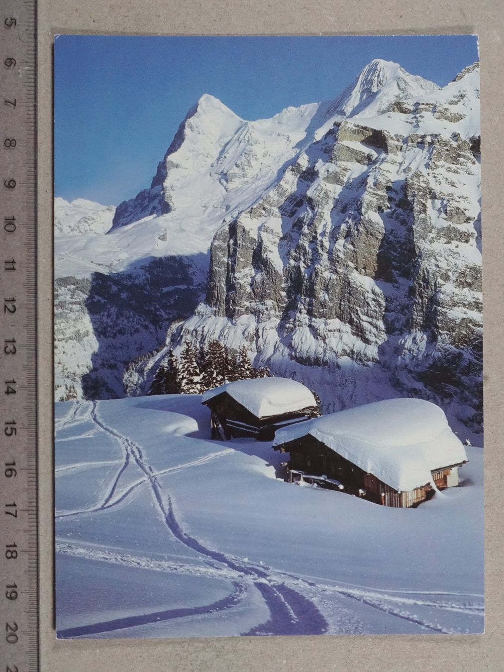 Cartoline postali: Bei Mürren, 1992 – Usato da Lenzburg venduto da fh1