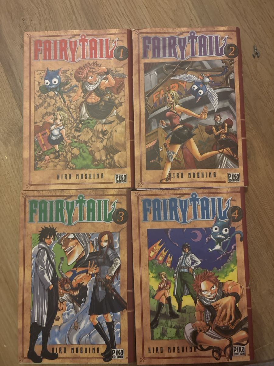 BD: Fairy tail 1-4 – Neuf (Voir description) à Founex par vic_sn5n 1