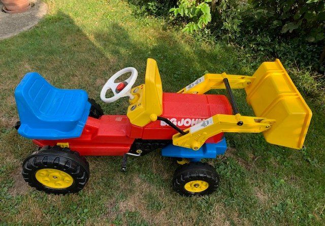 Big Fahrzeuge für Kinder: Spiel - Traktor mit Anhänger " BIG JOHN" – Gebraucht aus Gundetswil von Egro100 1