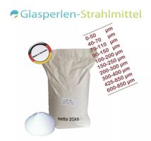 +Strahlmittel Glasperlen 25 KG, 0,040- 0400