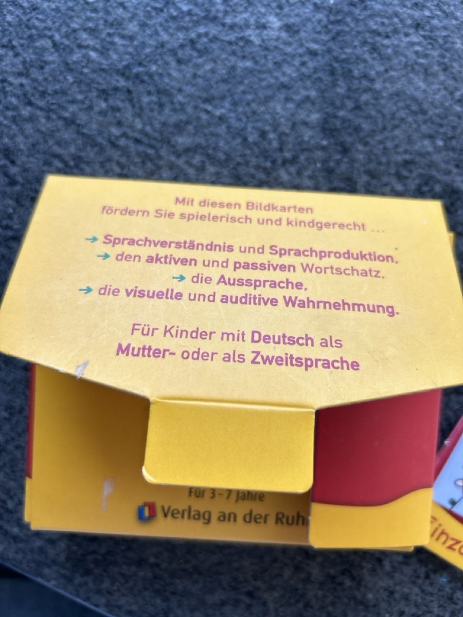 Giochi: Spiel Einzahl-Mehrzahl – Nuovo (secondo la descrizione) da Wichtrach venduto da henzmann1 2