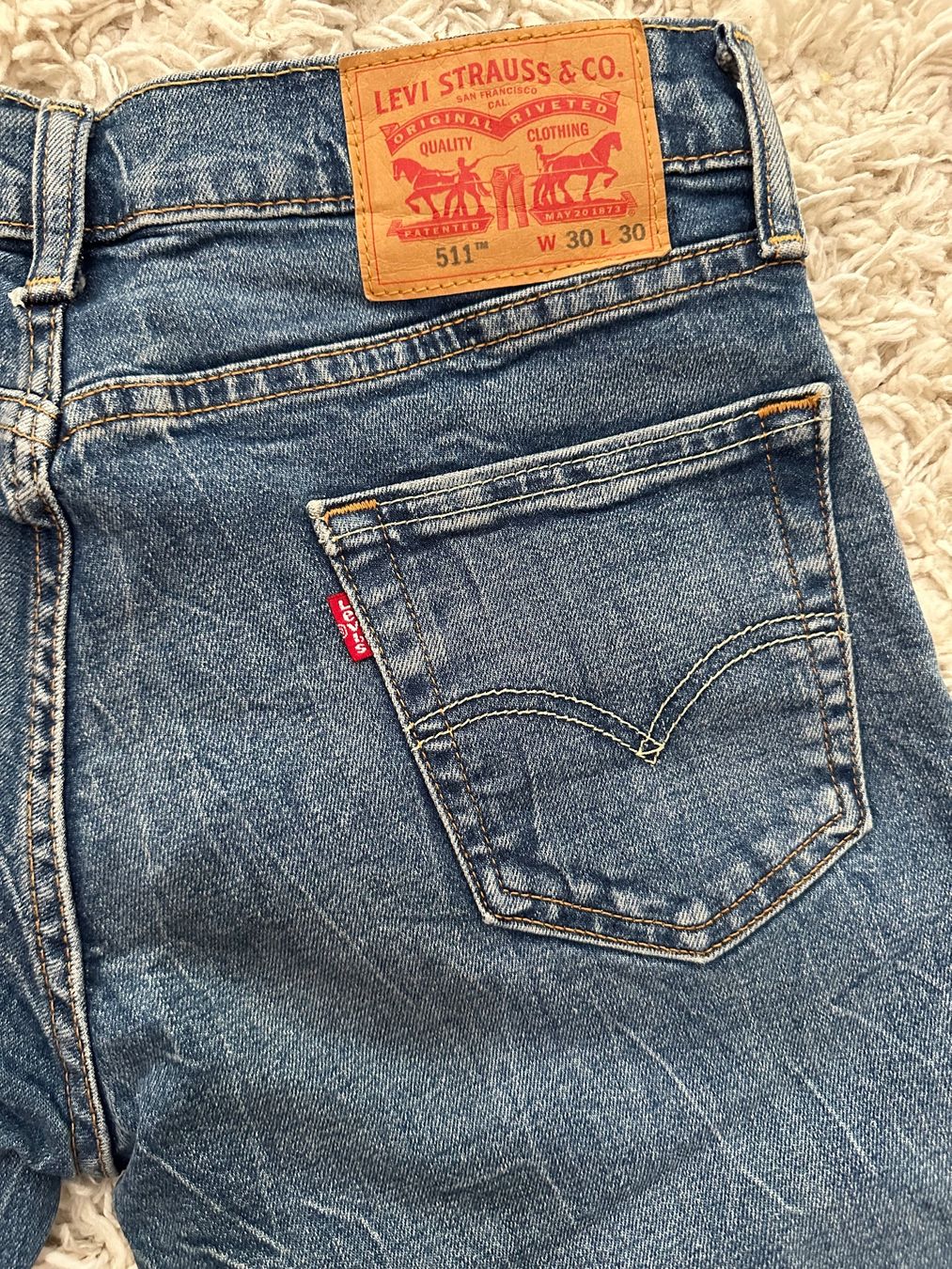 Levi's Jeans: Jeans LEVIS STRAUSS 511 Taille/Grosse W30 L30 – Gebraucht aus Bern von BrandVilla 3