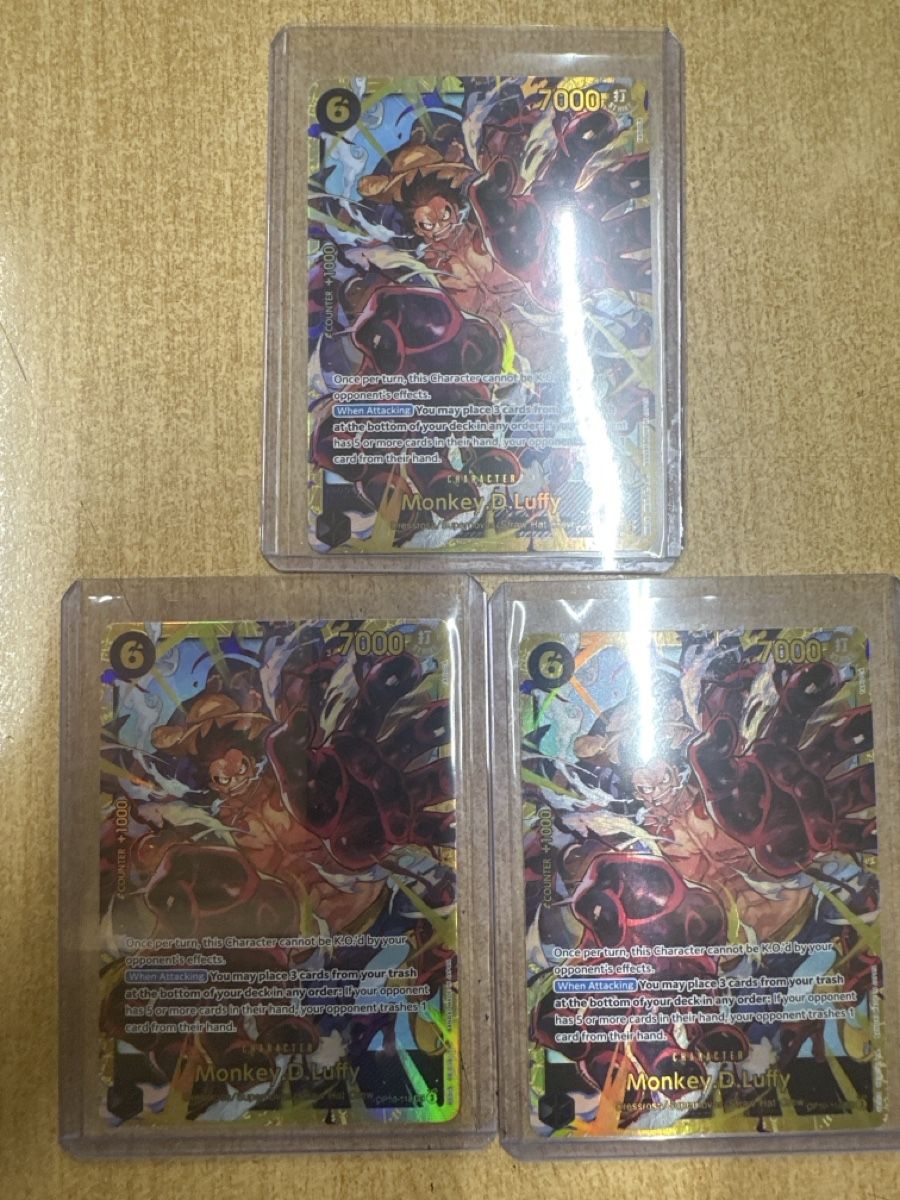Bandai Carte collezionabili: One Piece 3x Monkey.D.Luffy (OP10-118) – Nuovo (secondo la descrizione) da Aesch BL venduto da LeekTCG