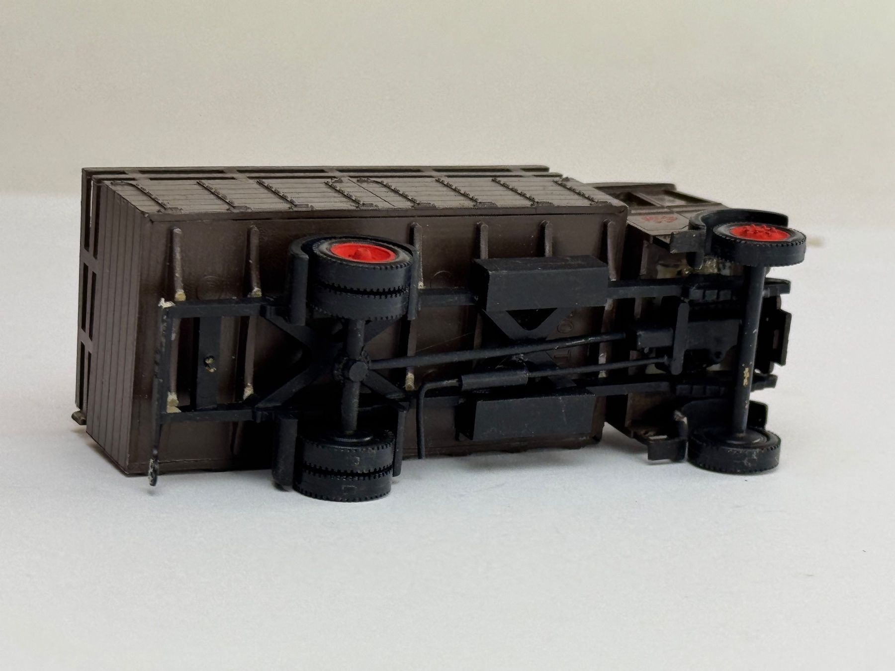 Modellautos: GB3-  Britischer LKW braun 1/72 – Gebraucht aus Elm von Wikmtz 2