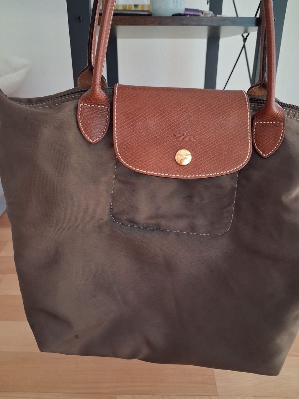 Longchamp Borse da donna: Longchamp Tasche Khaki – Usato da Wetzikon ZH venduto da med_2y76 3