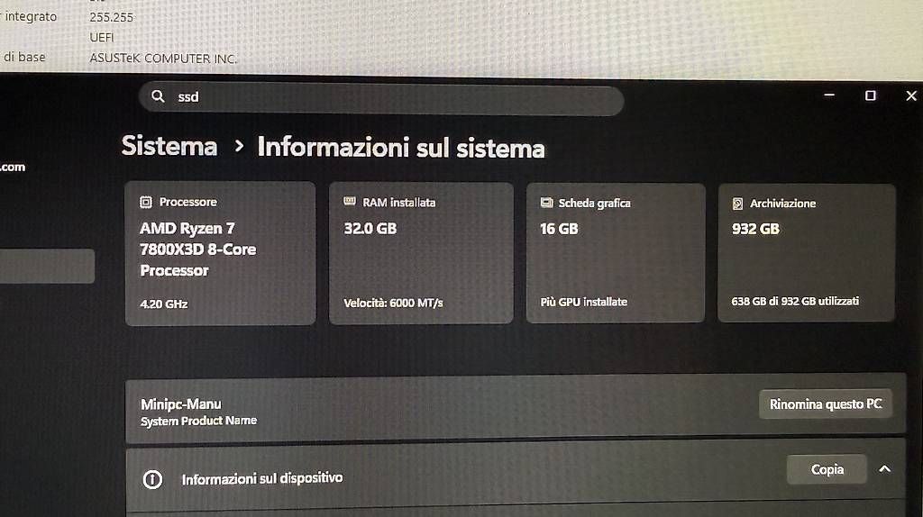 PC: MINI PC 5070 ti, 7800x3D – Usato da Cassina d'Agno venduto da man_8sfk 2
