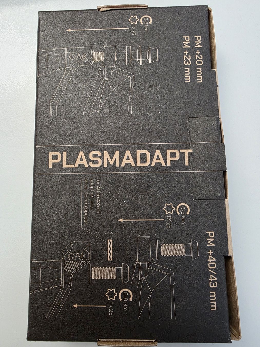 Pezzi di ricambio: Bremsscheibenadapter Velo von Oak PM-PM, Diverse – Nuovo e nell'imballaggio originale da Bassersdorf venduto da Zopzero 7