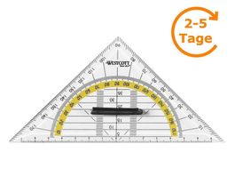 Geodreieck, mit Griff, 140 mm