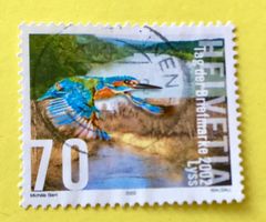 Nr.1071 Eisvogel  GESTEMPELT 2002  