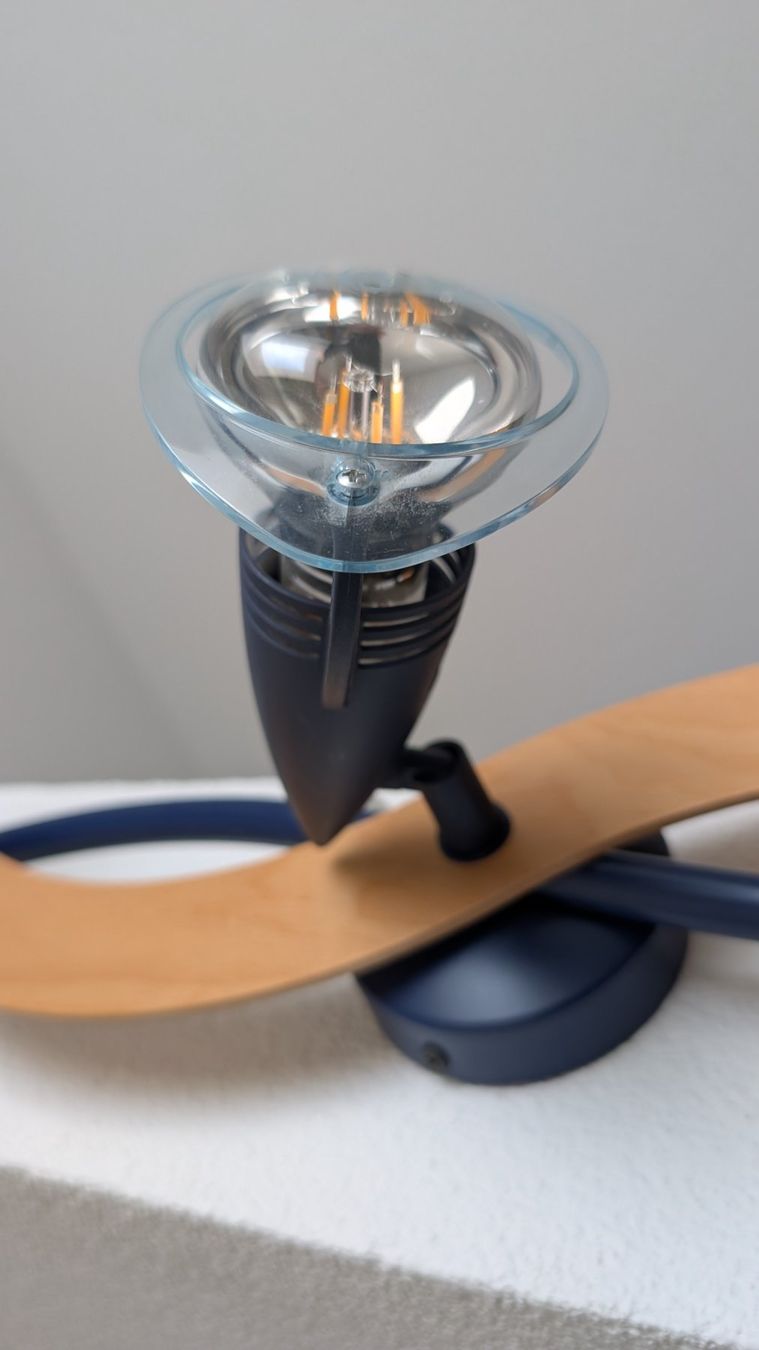 Kronleuchter & Deckenlampen: Deckenlampe mit 3 Spots, dunkelblau, ab Fr. 1.- – Gebraucht aus Adliswil von Ray3 3