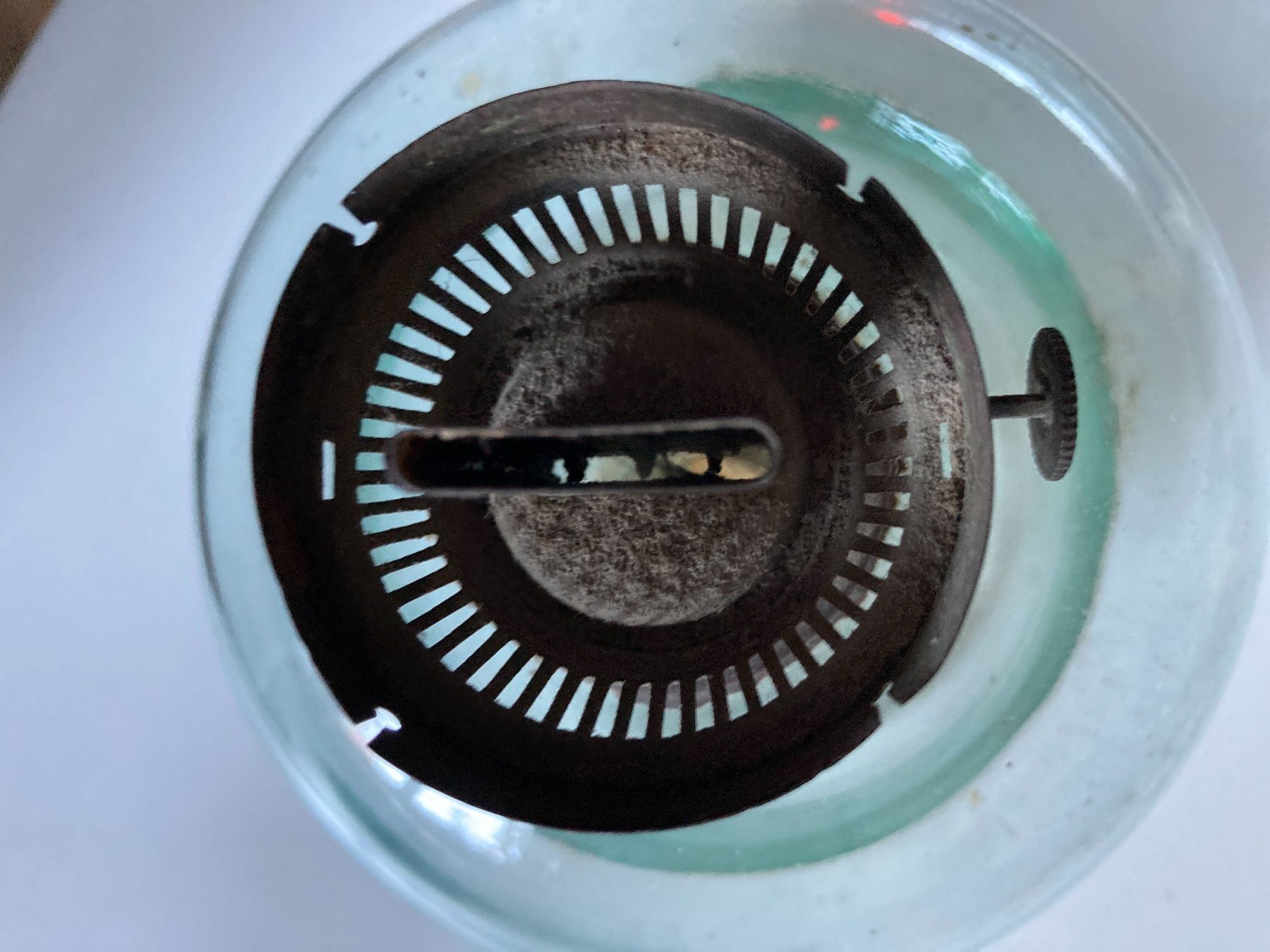 Lampade: Öl - Lampe ohne Docht und Glas – Usato da Zürich venduto da Chaeffeler 3